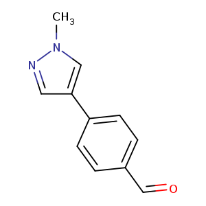 Benzaldehyde, 4-(1-methyl-1H-pyrazol-4-yl)-