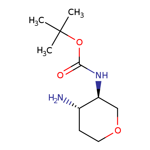 tert-Butyl (trans-4-aminotetrahydro-2H-pyran-3-yl)carbamate