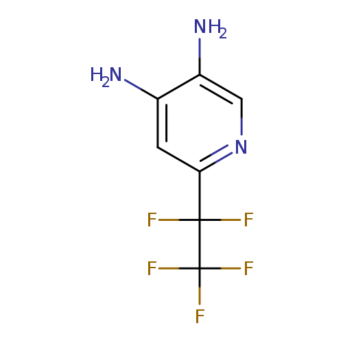 6-(pentafluoroethyl)pyridine-3,4-diamine