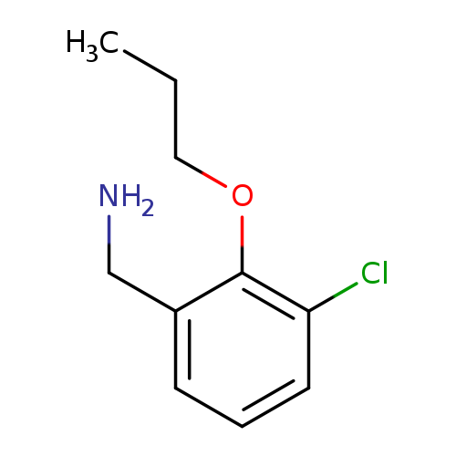 3-Chloro-2-propoxy-benzylamine
