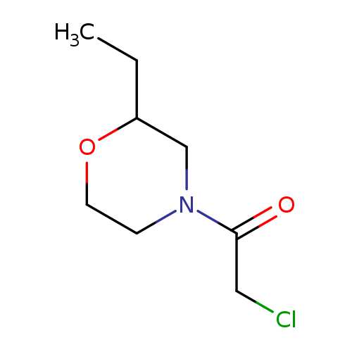 2-chloro-1-(2-ethylmorpholin-4-yl)ethan-1-one