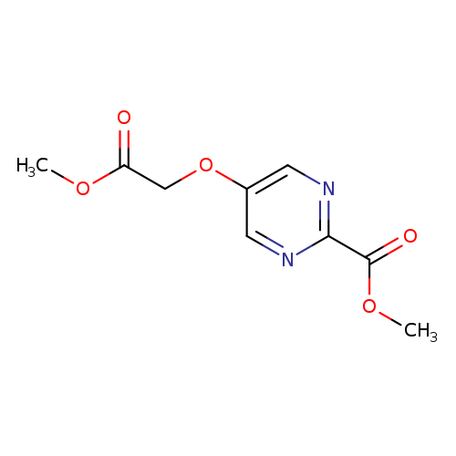 methyl5-(2-methoxy-2-oxoethoxy)pyrimidine-2-carboxylate