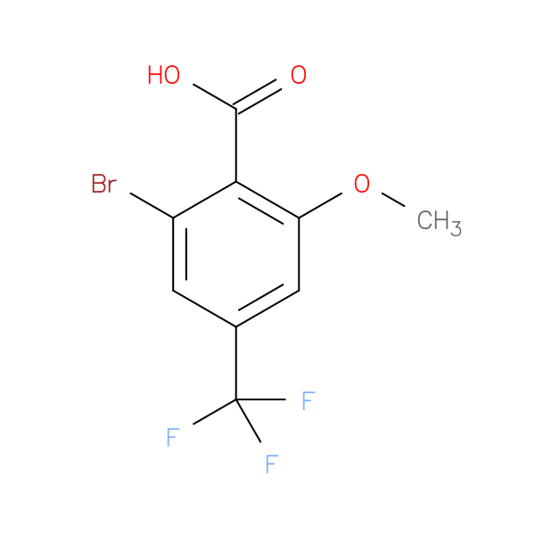 2-bromo-6-methoxy-4-(trifluoromethyl)benzoic acid
