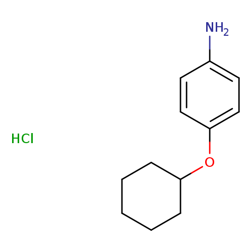 4-CYCLOHEXYLOXY-PHENYLAMINE HYDROCHLORIDE