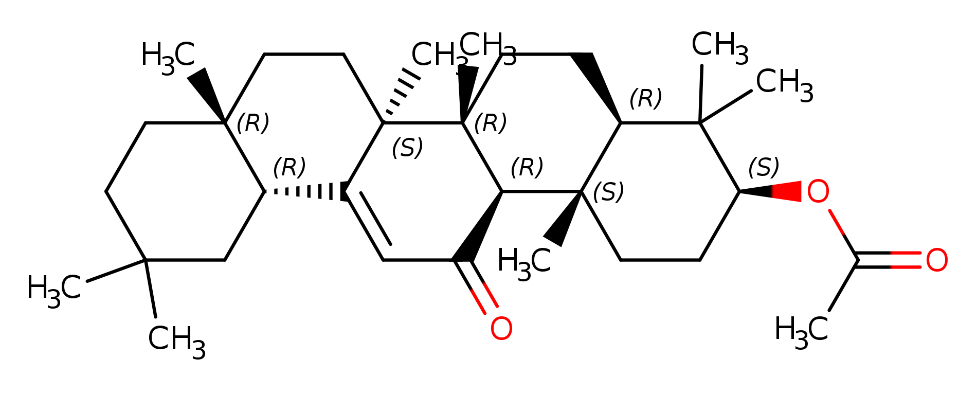β-Amyrenonol Acetate