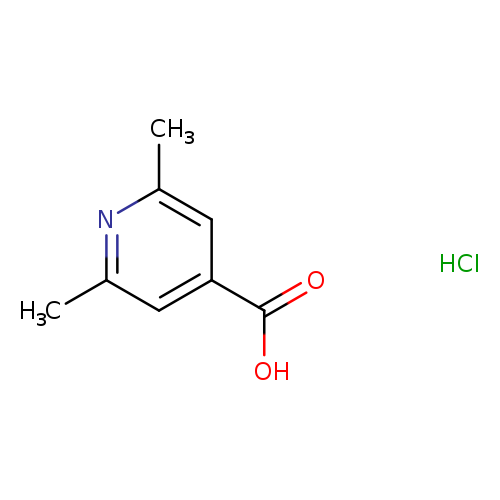 2,6-Dimethylisonicotinic acid, HCl