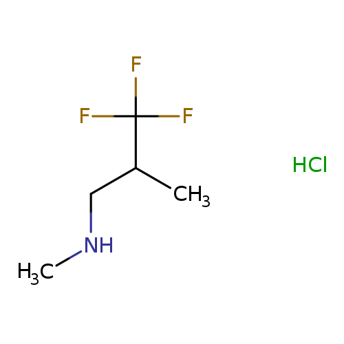 methyl(3,3,3-trifluoro-2-methylpropyl)aminehydrochloride