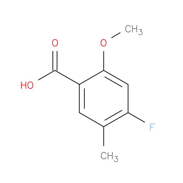 4-Fluoro-2-methoxy-5-methylbenzoic acid
