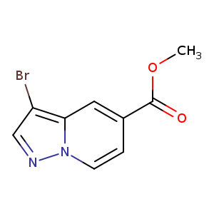 methyl 3-bromopyrazolo[1,5-a]pyridine-5-carboxylate