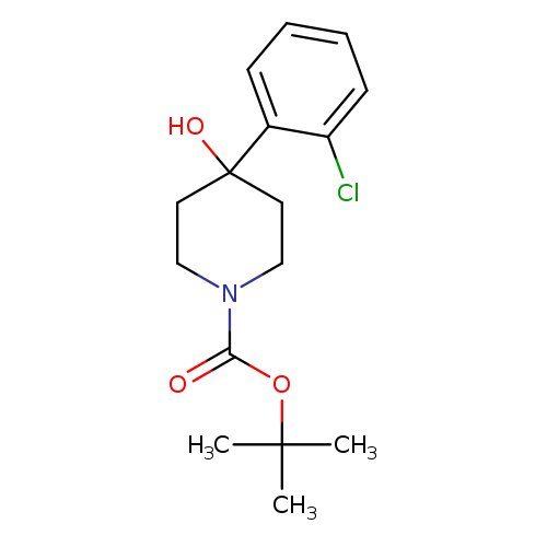 1-N-BOC-4-(2-CHLOROPHENYL)-4-HYDROXYPIPERIDINE