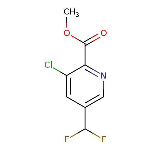 methyl3-chloro-5-(difluoromethyl)pyridine-2-carboxylate