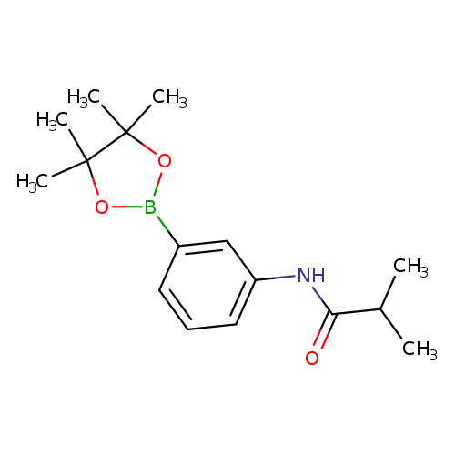 2-methyl-N-[3-(tetramethyl-1,3,2-dioxaborolan-2-yl)phenyl]propanamide
