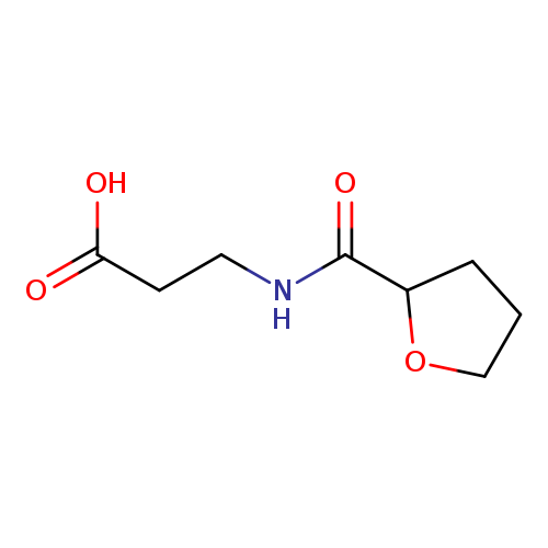 3-(oxolan-2-ylformamido)propanoic acid