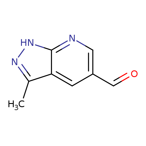 3-Methyl-1H-pyrazolo[3,4-b]pyridine-5-carbaldehyde
