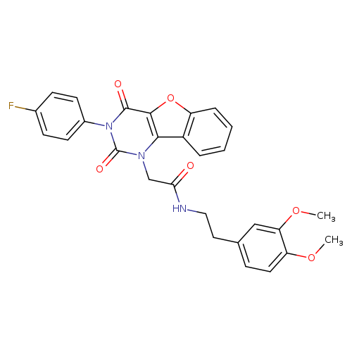 N-[2-(3,4-dimethoxyphenyl)ethyl]-2-[5-(4-fluorophenyl)-4,6-dioxo-8-oxa-3,5-diazatricyclo[7.4.0.0^{2,7}]trideca-1(9),2(7),10,12-tetraen-3-yl]acetamide