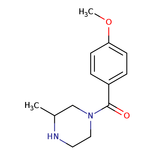 1-(4-methoxybenzoyl)-3-methylpiperazine