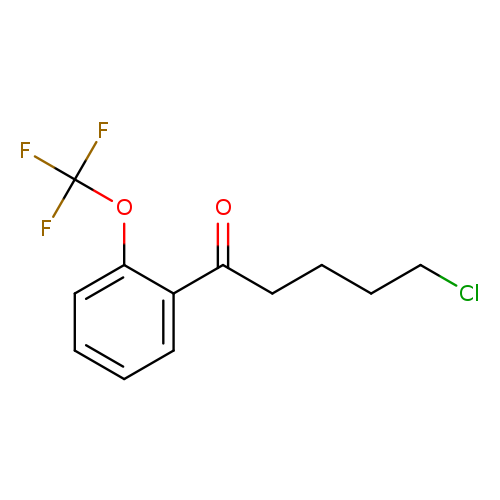 5-Chloro-1-(2-trifluoromethoxyphenyl)-1-oxopentane