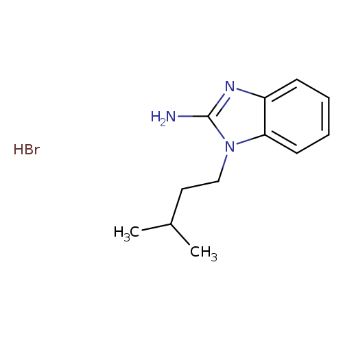 1-(3-methylbutyl)-1H-1,3-benzodiazol-2-amine hydrobromide