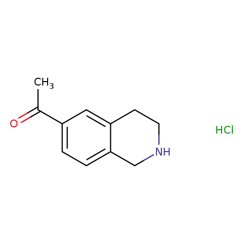 1-(1,2,3,4-Tetrahydroisoquinolin-6-yl)ethanone hydrochloride