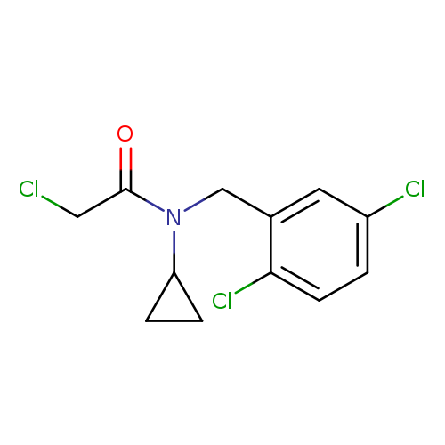 2-Chloro-N-cyclopropyl-N-(2,5-dichlorobenzyl)acetamide