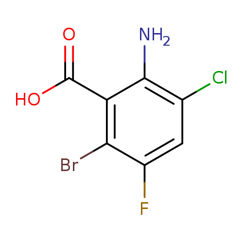 2-Amino-6-bromo-3-chloro-5-fluorobenzoic acid