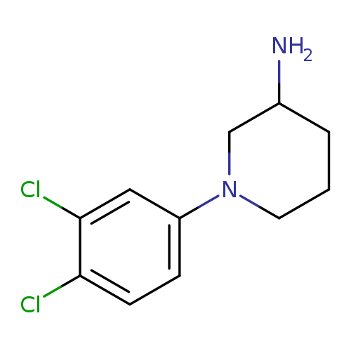 1-(3,4-DICHLOROPHENYL)PIPERIDIN-3-AMINE
