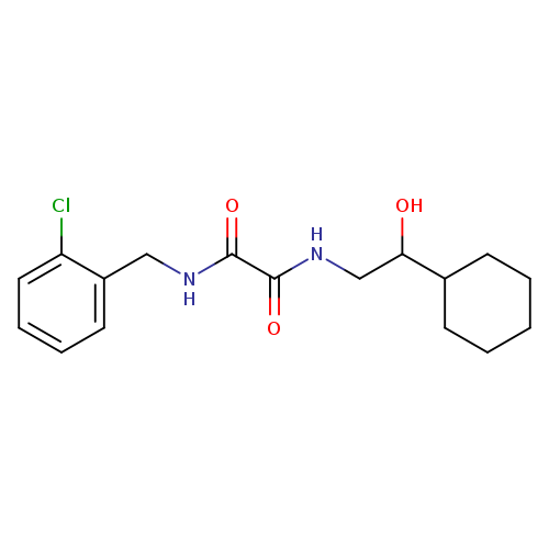 N-[(2-chlorophenyl)methyl]-N'-(2-cyclohexyl-2-hydroxyethyl)ethanediamide