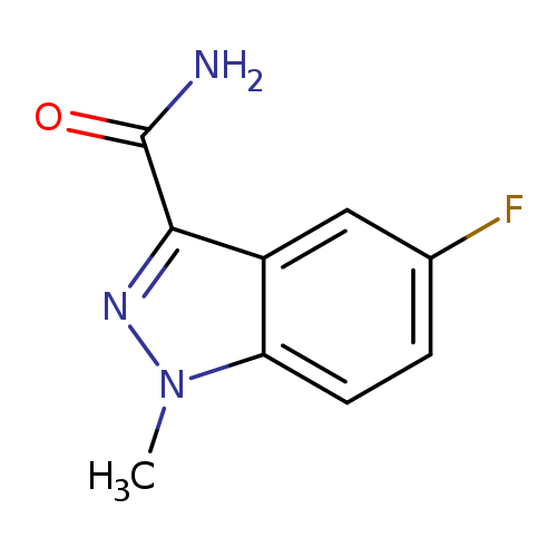 5-Fluoro-1-methyl-1h-indazole-3-carboxamide