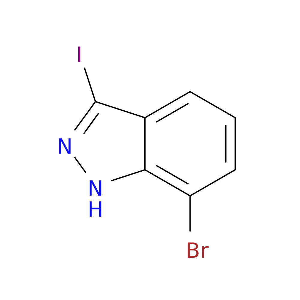 7-Bromo-3-iodo-1H-indazole