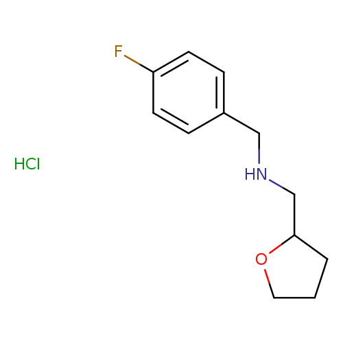 (4-Fluorobenzyl)(tetrahydro-2-furanylmethyl)amine hydrochloride