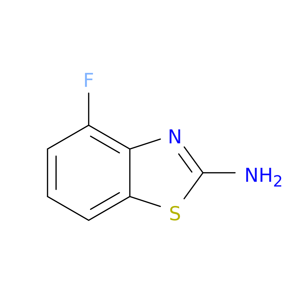 2-Amino-4-fluorobenzothiazole