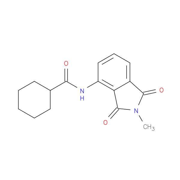 N-(2-methyl-1,3-dioxo-2,3-dihydro-1H-isoindol-4-yl)cyclohexanecarboxamide