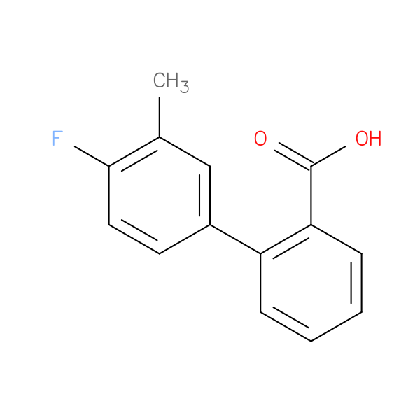 4'-Fluoro-3'-methyl-[1,1'-biphenyl]-2-carboxylic acid