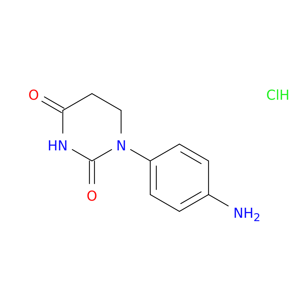 1-(4-Aminophenyl)dihydropyrimidine-2,4(1H,3H)-dione (hydrochloride)