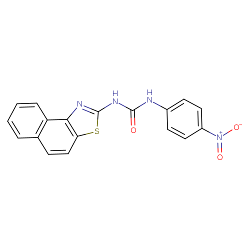 3-{naphtho[1,2-d][1,3]thiazol-2-yl}-1-(4-nitrophenyl)urea