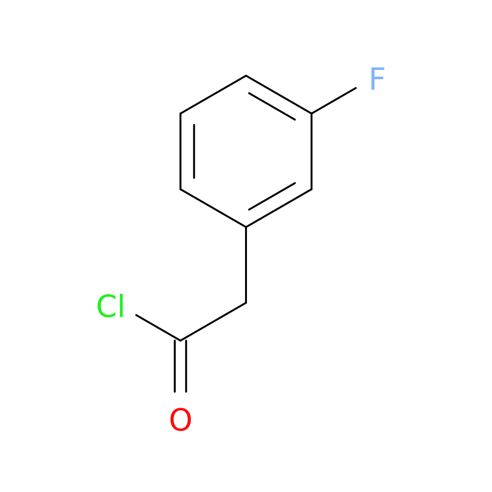 Benzeneacetyl chloride,3-fluoro-