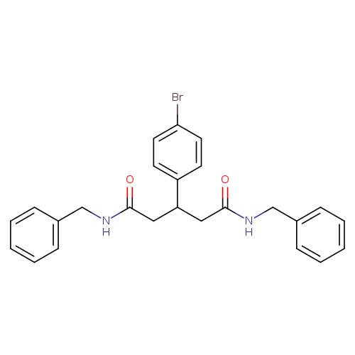 N,N'-dibenzyl-3-(4-bromophenyl)pentanediamide