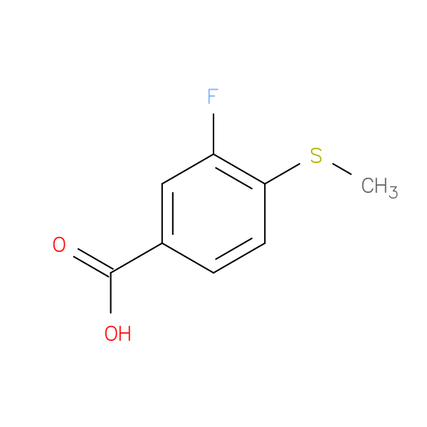 3-Fluoro-4-(methylthio)benzoic acid