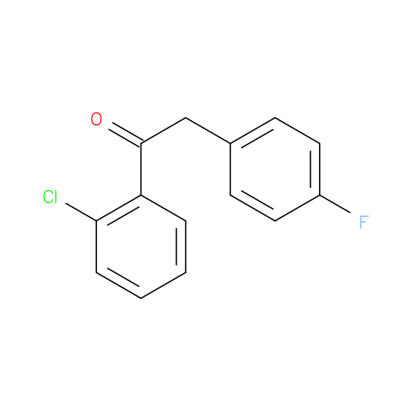 1-(2-chlorophenyl)-2-(4-fluorophenyl)ethan-1-one
