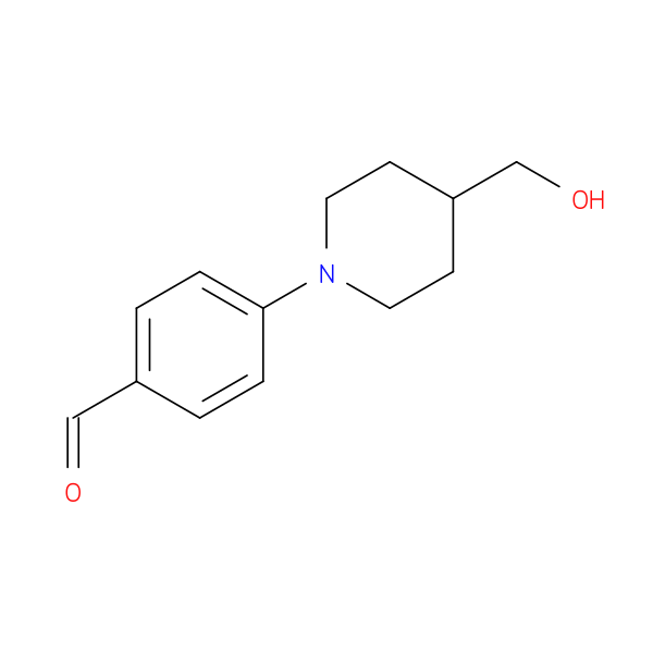 4-(4-(Hydroxymethyl)piperidin-1-yl)benzaldehyde