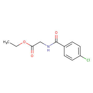 Ethyl 2-[(4-chlorobenzoyl)amino]acetate
