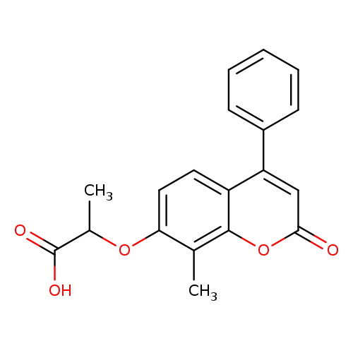 2-[(8-Methyl-2-oxo-4-phenyl-2h-chromen-7-yl)oxy]propanoic acid