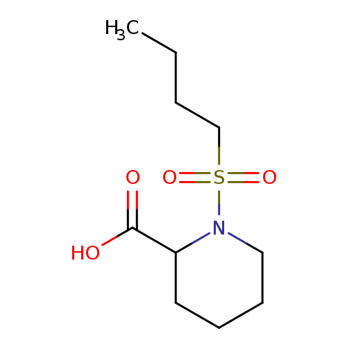 1-(Butylsulfonyl)piperidine-2-carboxylic acid