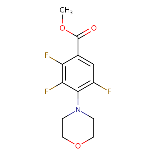 Methyl 2,3,5-trifluoro-4-morpholin-4-ylbenzoate