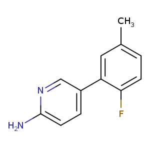 5-(2-Fluoro-5-methylphenyl)pyridin-2-amine