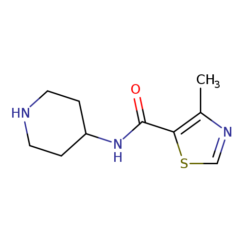 4-methyl-N-(piperidin-4-yl)-1,3-thiazole-5-carboxamide