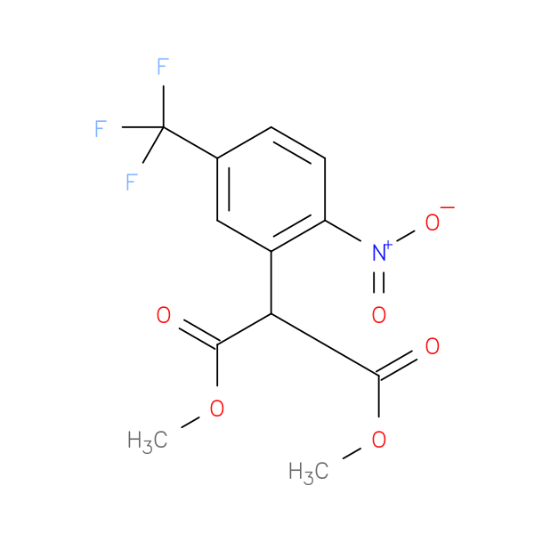 1,3-Dimethyl 2-[2-nitro-5-(trifluoromethyl)phenyl]propanedioate