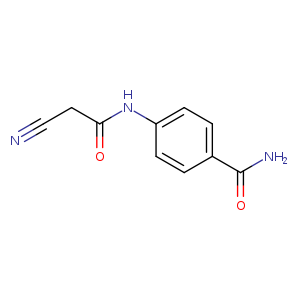 4-[(Cyanoacetyl)amino]benzamide