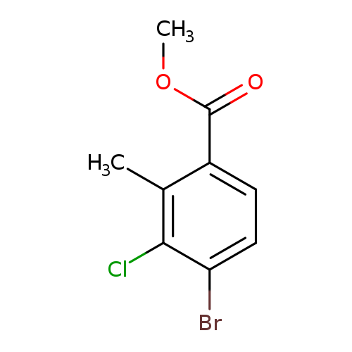 Methyl 4-bromo-3-chloro-2-methylbenzoate