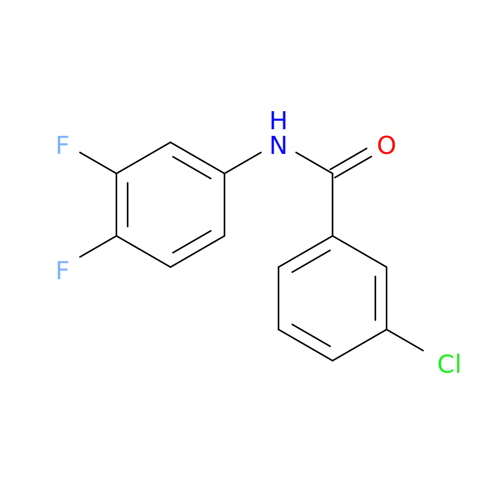 3-Chloro-n-(3,4-difluorophenyl)benzamide